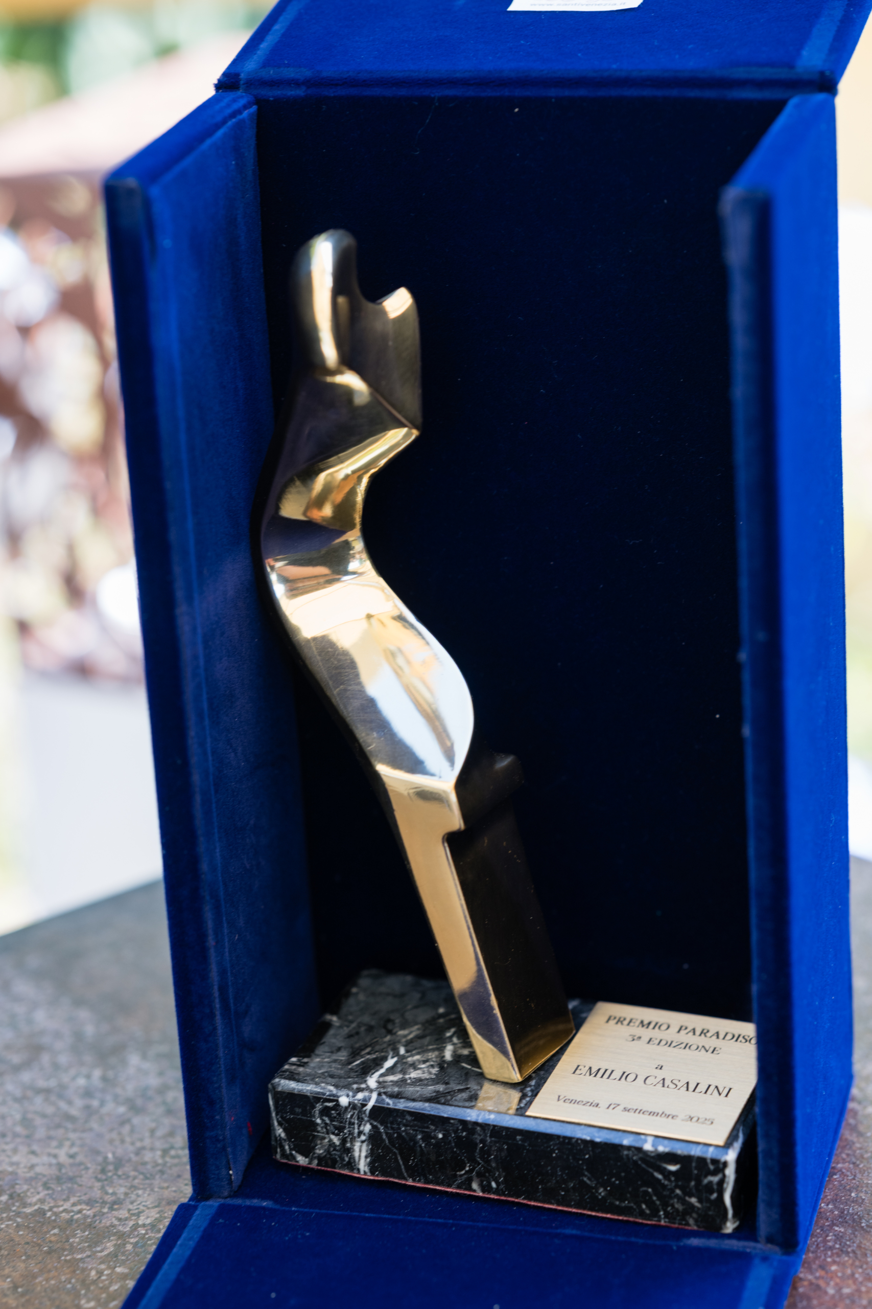 Paradiso Award 2025 to Emilio Casalini