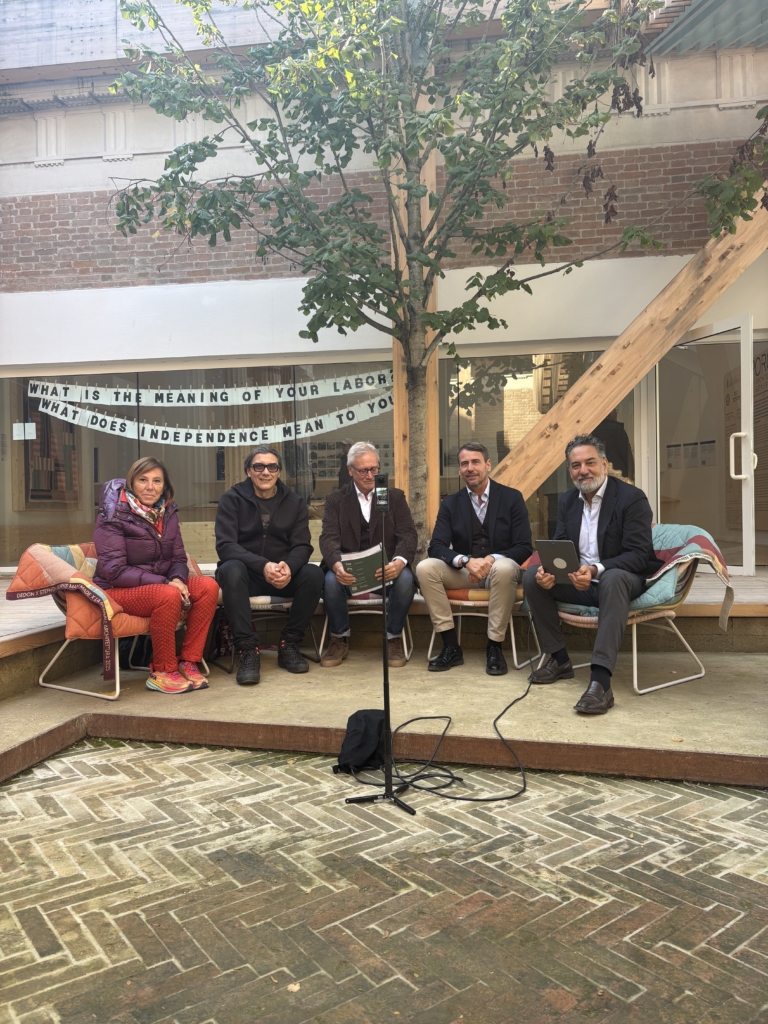 The Concilio Europeo dell’Arte partners in “Ali e Radici,” presented on 28 October 2025 at the U.S. Pavilion of the Biennale